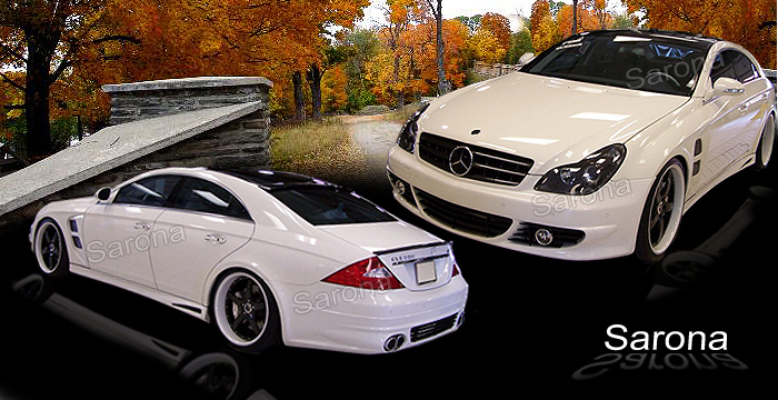 Custom Mercedes CLS Body Kit  Sedan (2005 - 2011) - $2290.00 (Manufacturer Sarona, Part #MB-078-KT)